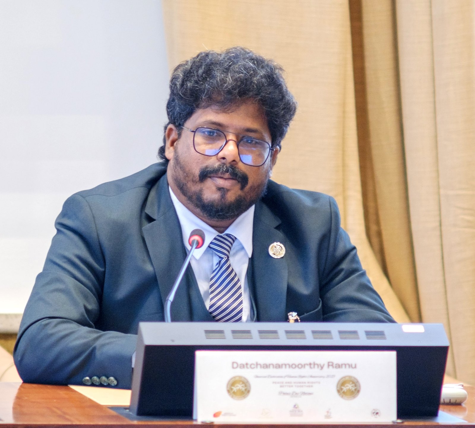 DMR Dr Datchanamoorthy Ramu human rights educator and SDG advocate leading youth empowerment and sustainable development initiatives for the world